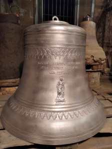 close up of one bell